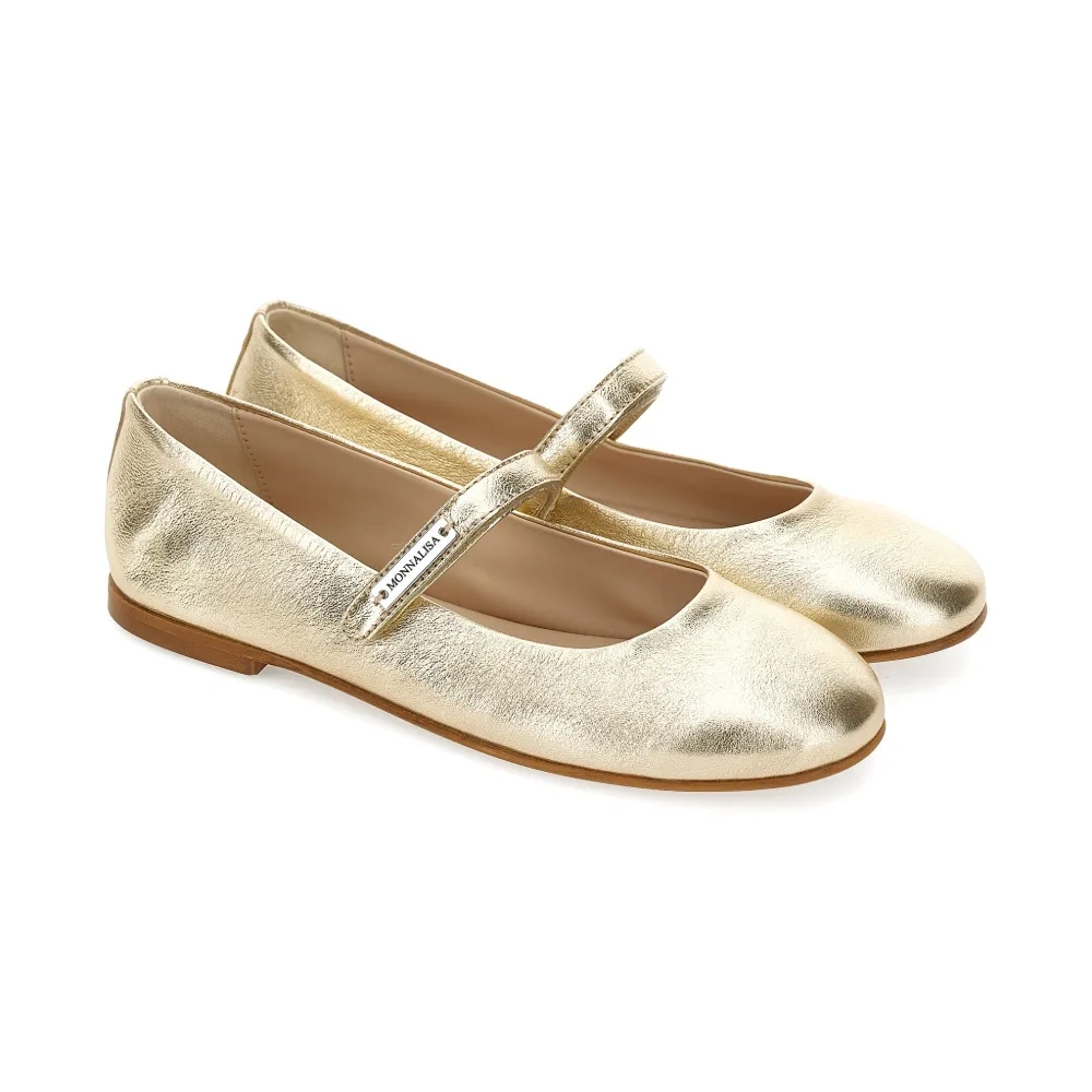 Балетки с ремешками