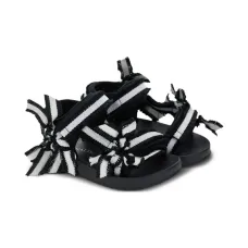 Босоножки в полоску