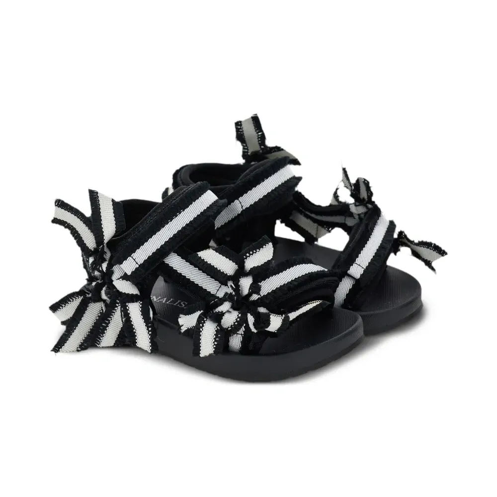 Босоножки в полоску Босоножки в полоску