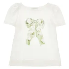 Футболка с цветочным принтом