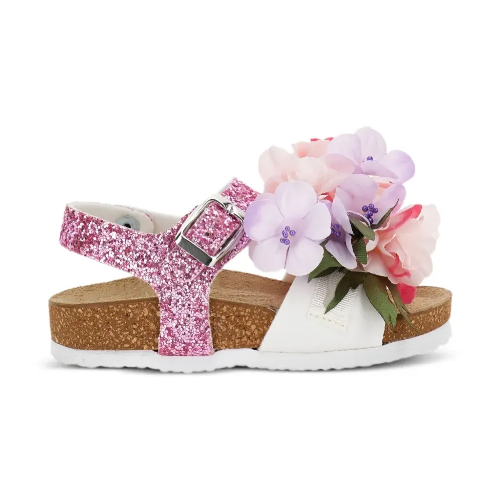 Босоножки с блестками