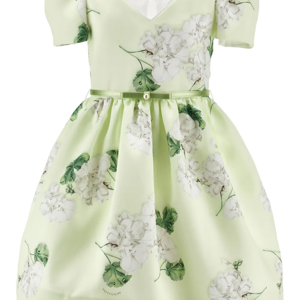 Платье с цветочным принтом