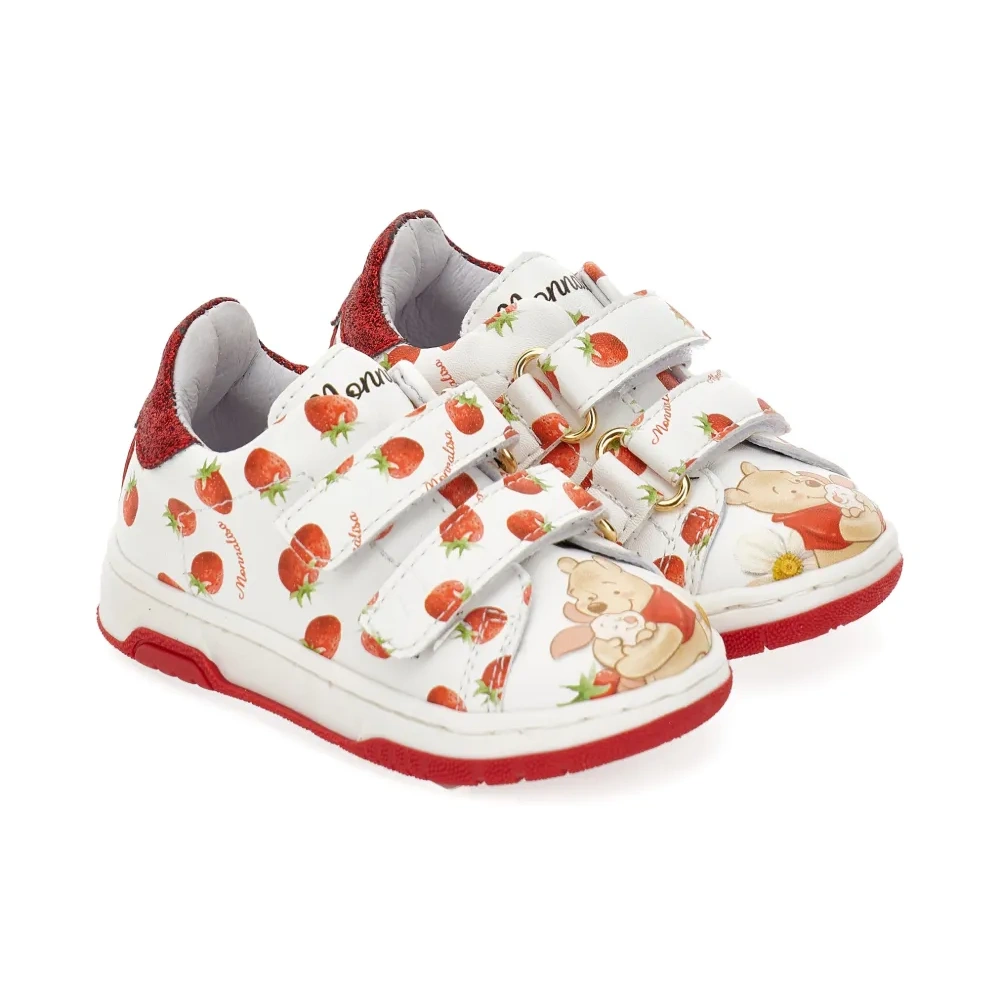 Кеды с блестками и принтом