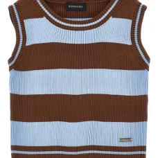 Полосатый топ в рубчик