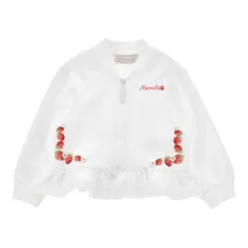 Куртка с оборками и принтом Куртка с оборками и принтом