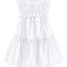 Ярусное платье с оборками Ярусное платье с оборками