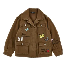 Куртка с аппликацией Куртка с аппликацией