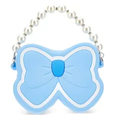 Сумка с бантом и искусственным жемчугом