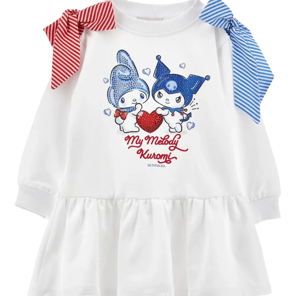 Платье с бантом