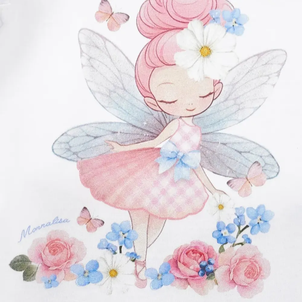 Комплект из топа и брюк с оборками