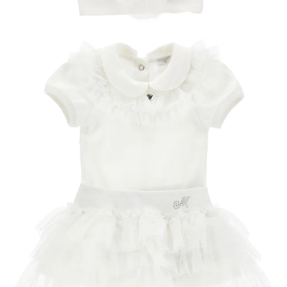 Комплект для новорожденного с оборками Комплект для новорожденного с оборками