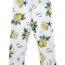 Легинсы с графичным принтом