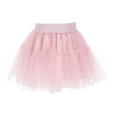 Юбка с оборками и логотипом