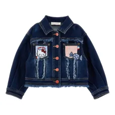 Куртка с бахромой из коллаборации с Hello Kitty