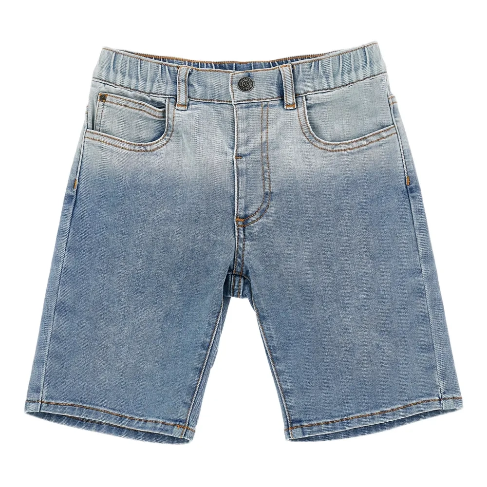 Шорты с нашивкой-логотипом