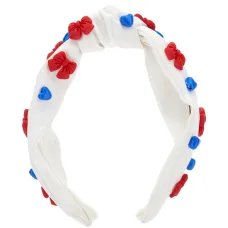 Повязка на голову с бантом Повязка на голову с бантом