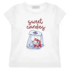 Футболка Sweet Candies с графичным принтом Футболка Sweet Candies с графичным принтом