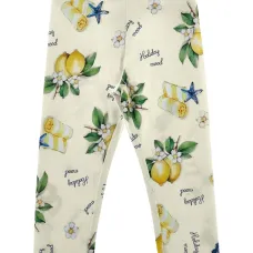 Легинсы с графичным принтом