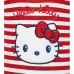 Полосатый купальник Hello Kitty с оборками из коллаборации с Sanrio Полосатый купальник Hello Kitty с оборками из коллаборации с Sanrio
