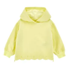 Топ с кулиской и люверсами