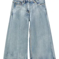 Джинсы с бантами