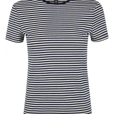 Футболка в полоску с круглым вырезом