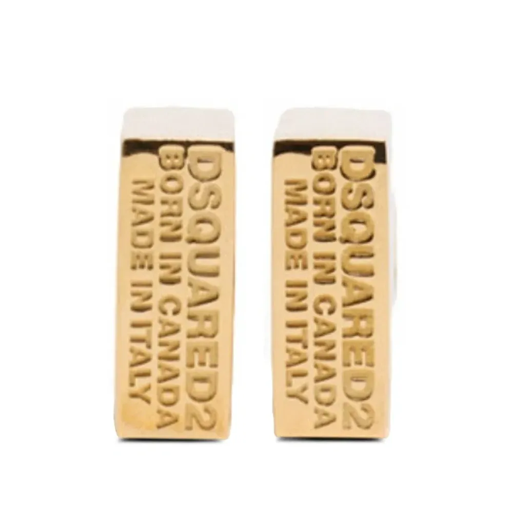 Серьги геометричной формы