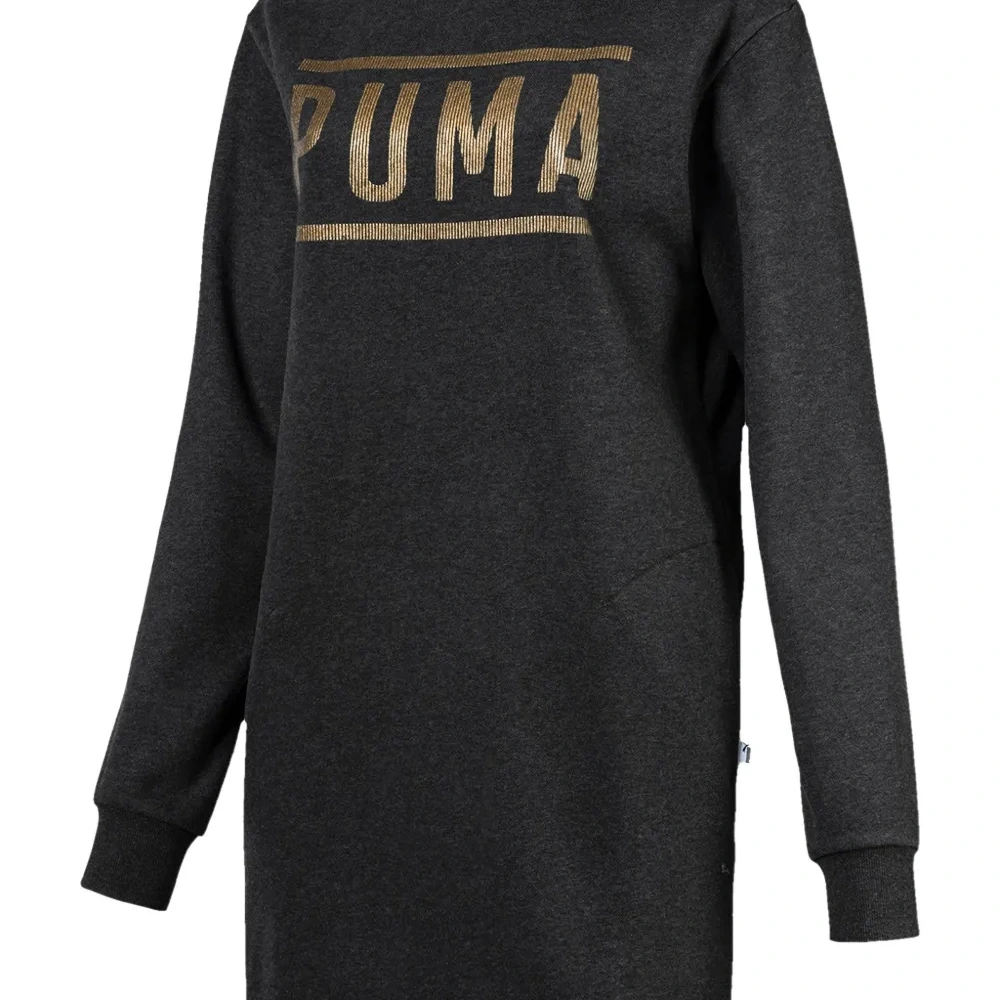 Мини-платье из флиса с логотипом