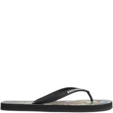 Шлепанцы с графичным принтом Шлепанцы с графичным принтом