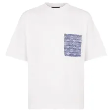 Футболка свободного кроя с монограммой