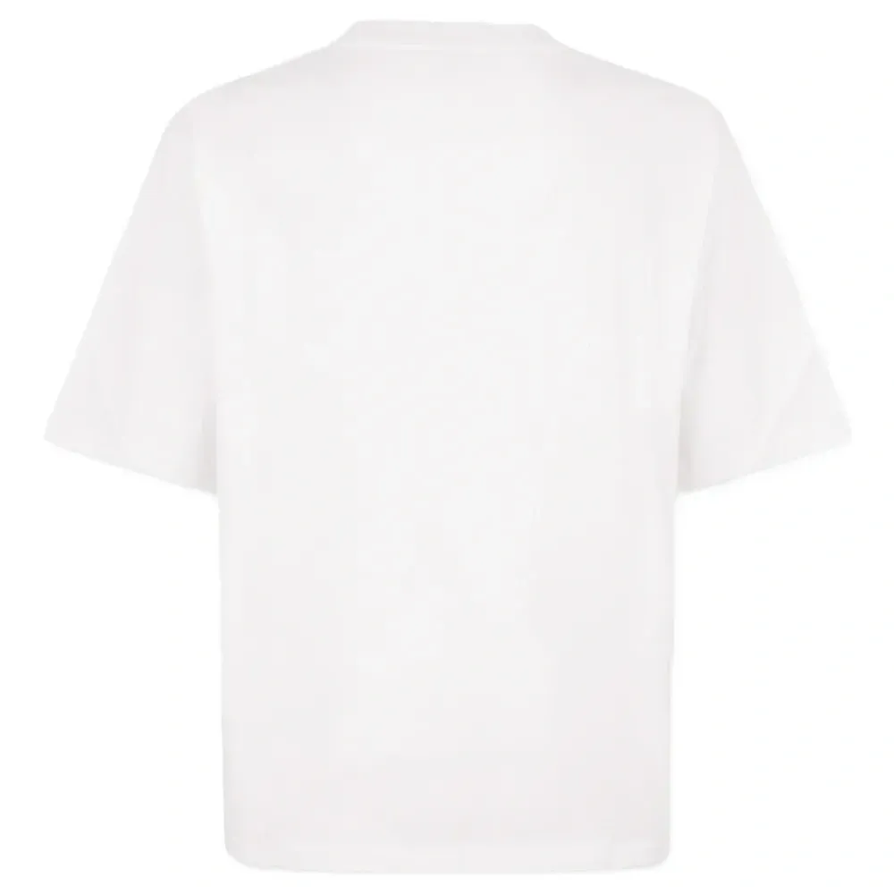 Футболка свободного кроя с монограммой