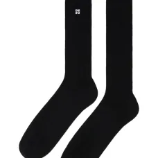 Носки в рубчик с логотипом Носки в рубчик с логотипом