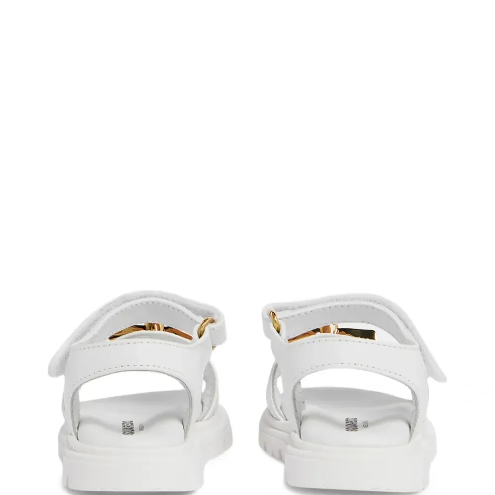 Босоножки с логотипом