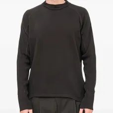 Хлопковая футболка с длинными рукавами