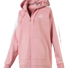 Классическое худи на молнии с лентой T7