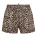 Плавки-шорты с леопардовым принтом