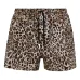 Плавки-шорты с леопардовым принтом