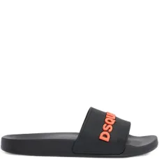 Шлепанцы с логотипом Шлепанцы с логотипом