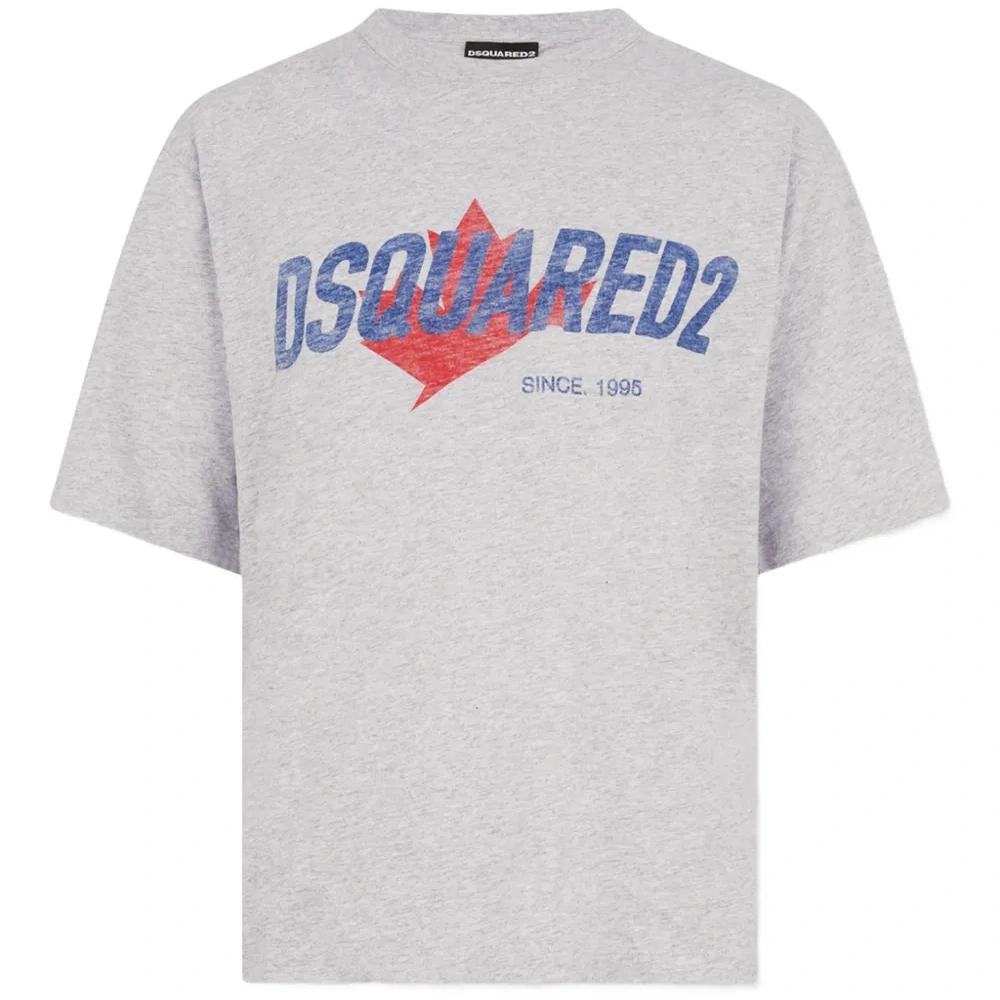 Футболка с круглым вырезом и короткими рукавами