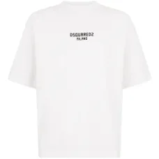 Футболка с круглым вырезом и короткими рукавами