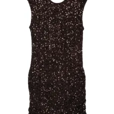 Мини-платье с вырезами и пайетками Мини-платье с вырезами и пайетками