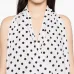 Блузка в горох