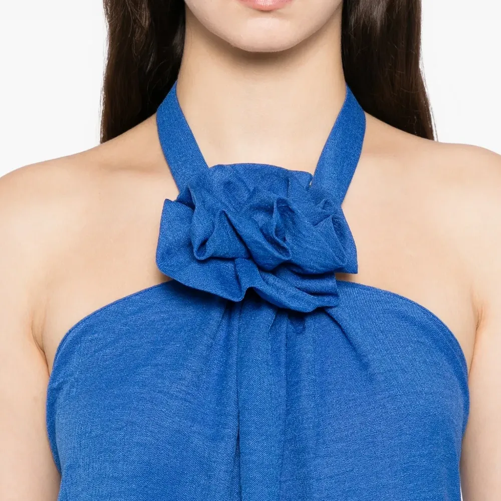 Блузка с цветочным декором