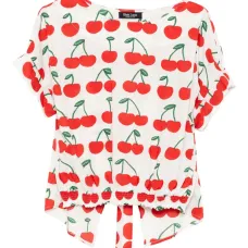 Блузка с принтом