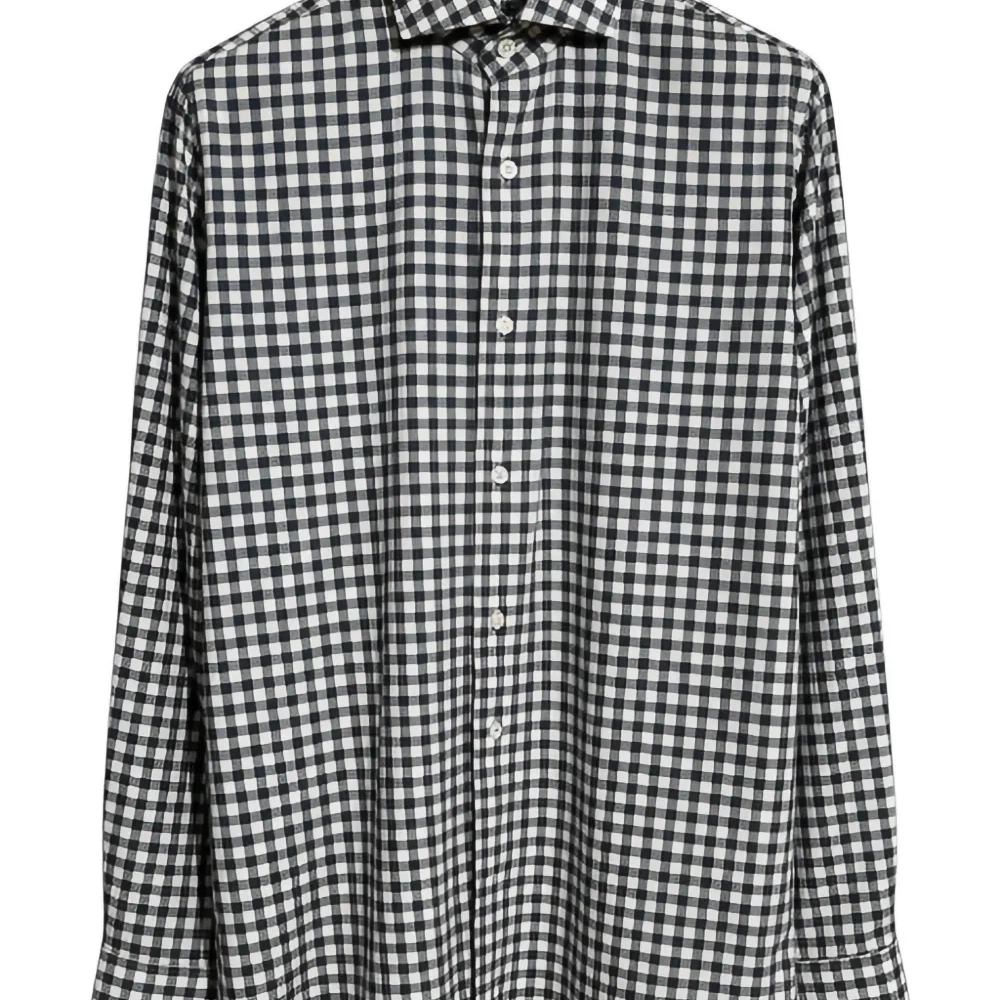 Рубашка в клетку "гингем"