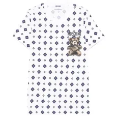 Хлопковая футболка с принтом мишки