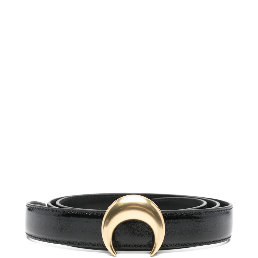 Ремень с полукруглой пряжкой