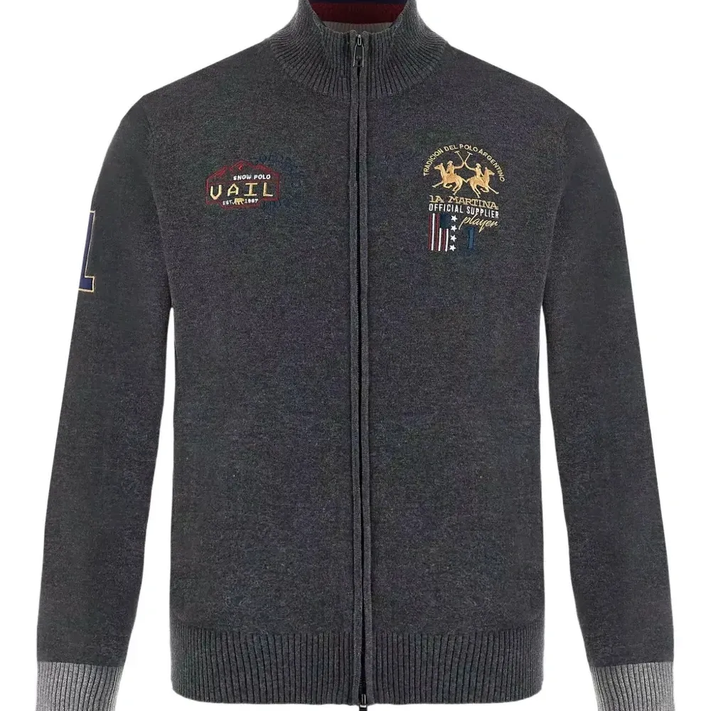 Кардиган Bradford с вышитым логотипом Кардиган Bradford с вышитым логотипом