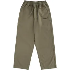 Брюки с эластичным поясом и логотипом Брюки с эластичным поясом и логотипом