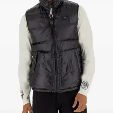 Дутый жилет на молнии